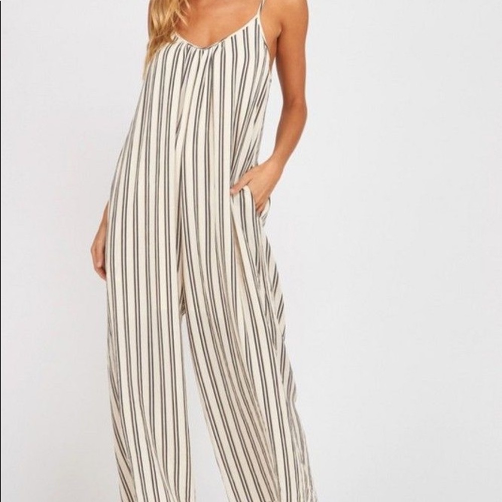 Wishlist jumpsuit in cream/white